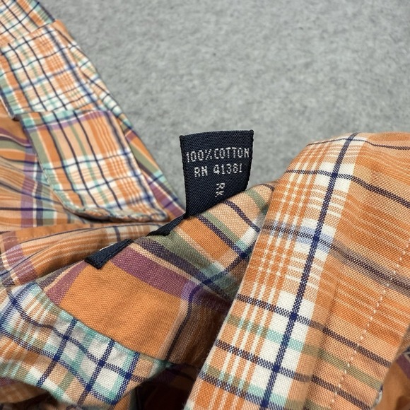 Polo Ralph Lauren Shirt Mens Large Trim Military Epaulette 2 Pocket Utility VTG - Picture 4 of 8